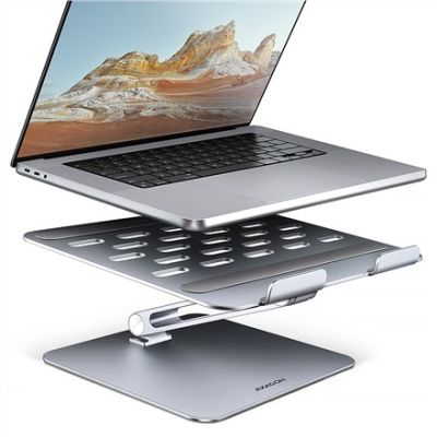 12. Axagon STND-LQ Laptop Stand Notebook Stand Gray 40.6 cm (16")