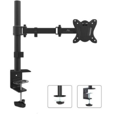 6. Maclean MC-690 desk mount for monitors (desktop, swivel, tilt; 13" - 27"; max. 8kg)