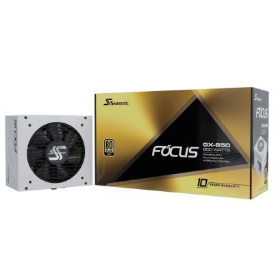 11. Seasonic Focus GX-850 Power Supply Module 1000W 20+4 pin ATX ATX White