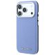 2. Karl Lagerfeld Grained Elongated Logo MagSafe Case for iPhone 17 Pro Max / 18 Pro Max - Blue