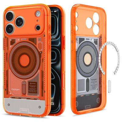21. Spigen Ultra Hybrid MagSafe Case for iPhone 18 Pro / 17 Pro - Orange