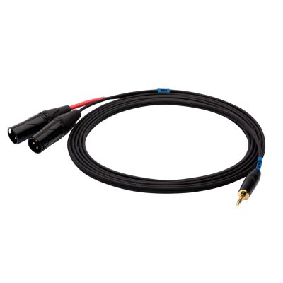 2. SSQ MIXLR3 - 3.5mm stereo jack - 2x XLR male