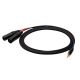 2. SSQ MIXLR3 - 3.5mm stereo jack - 2x XLR male