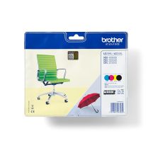 Brother LC-229XL LC229XL and color ink (LC229XLVALBP)