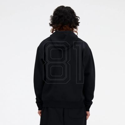 6. New Balance Hooded Sweatshirt Ssifted Graphic Hoodie M MT41571BK
