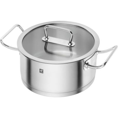 Zwilling Pro S 4.3L Low Pot with Glass Lid