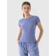 Women's slim plain T-shirt 4F 4FRAW24TTSHF2300-32S