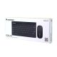 6. Wozinsky Wireless Keyboard + Compact Mouse Set - Black