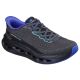 Skechers Men's Max Cushioning Glide-Step SAPPHIRE 220425 BKBL Athletic Shoes