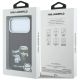 8. Karl Lagerfeld Smooth Karl & Choupette Bodies Sketch MagSafe case for iPhone 18 Pro / 17 Pro - burgundy