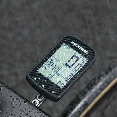 4. Rockbros M1Pro Bluetooth GPS Bike Computer IPX6 - Black