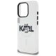 6. Karl Lagerfeld IML Choupette Sketch Logo MagSafe Case for iPhone 16 Pro - Clear