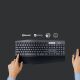 12. Logitech MK850 Performance Keyboard Mouse Included Universal RF Wireless + Bluetooth QWERTZ German Black