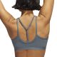 8. adidas Coreessentials Medium-Support Women's Sports Bra Gray HD7686