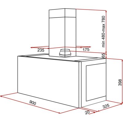 3. TEKA UNDERCABINET HOOD DHI 90