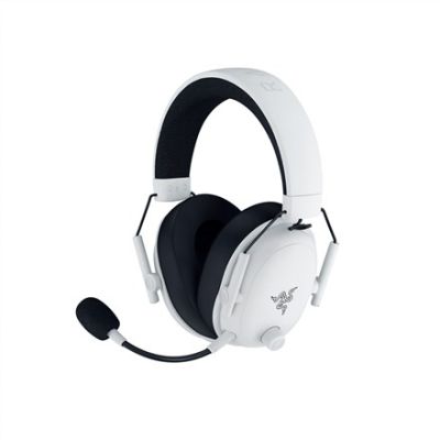 6. Razer BlackShark V3 Gaming Headset Wireless/Wired Over-Ear Wireless Microphone White