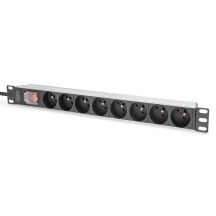 Digitus DN-95402-1-FR PDU power distribution unit 8 x network sockets 1U