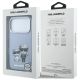 8. Karl Lagerfeld IML Karl&Choupette Bodies Sketch Print MagSafe case for iPhone 17 Pro Max / 18 Pro Max - light blue