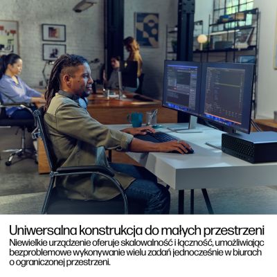 233. HP EliteDesk 8 SFF G1i AI Intel Core Ultra 5 235 16GB DDR5-SDRAM 512GB SSD Windows 11 Pro PC AI PC Black