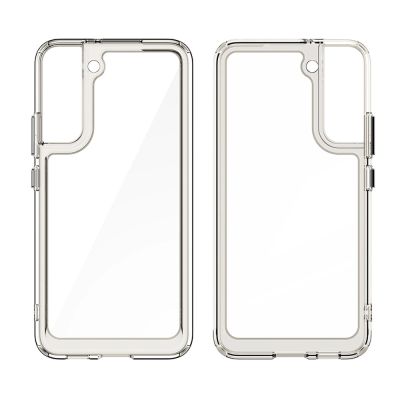 4. Outer Space Case Case for Samsung Galaxy S22 + (S22 Plus) Hard Cover with Gel Frame Transparent