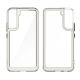 4. Outer Space Case Case for Samsung Galaxy S22 + (S22 Plus) Hard Cover with Gel Frame Transparent