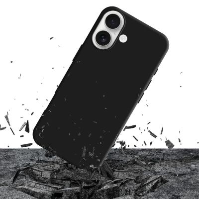 7. 3mk Matt Case Pro for Apple iPhone 17 - matte black