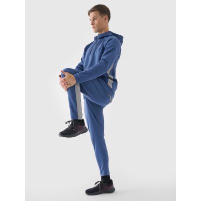 5. Men's training sweatshirt with a hood 4F 4FWAW24TFSWM405-32S