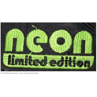 2. TOP TEN NEON kickboxing outfit black and green