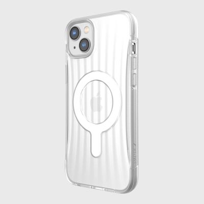 8. Raptic X-Doria Clutch Case iPhone 14 Plus with MagSafe back cover transparent