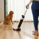 18. UWANT D100 17000Pa Upright Vacuum Cleaner with Mopping Function and Charging Station - White