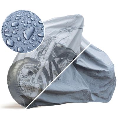 16. MOTORCYCLE COVER 228x124/75x99CM DUNLOP