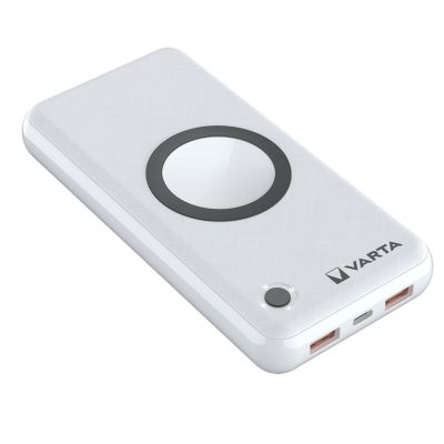 Varta 57909 101 111 Power Bank Lithium Polymer (LiPo) 20000 mAh Wireless Charging White