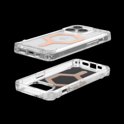 3. UAG Plyo MagSafe case for iPhone 15 Pro - transparent and pearl