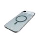 10. Puro Lite Mag TPU+PC Case Compatible with MagSafe for iPhone 17 Air - Transparent with Turquoise Ring