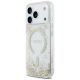 2. Guess Resin Bottom Glitter MagSafe Case for iPhone 18 Pro / 17 Pro - Gold