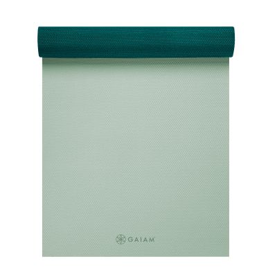 6. Gaiam Deep Jade Yoga Mat 5 mm 63847