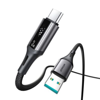 4. Joyroom S-A60 StarTalk 3A USB-A - USB-C cable 1.2m - black