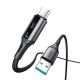 4. Joyroom S-A60 StarTalk 3A USB-A - USB-C cable 1.2m - black