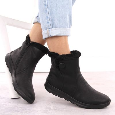 13. Rieker W Z0080-00 RKR740 Ankle Boots