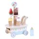 3. PROMIS TROLLEY, WOODEN ICE CREAM PARTY FOR CHILDREN LD04