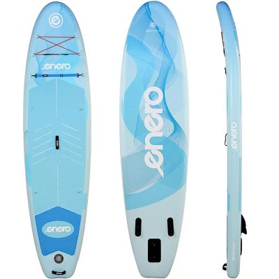 24. SET - 150KG INFLATABLE SUP BOARD ENERO 320x81x15CM