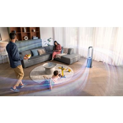 40. Philips Air Performer 8000 AMF870/15 3-in-1 air purifier with fan and heating function