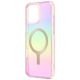 2. Uniq Iridescia Magclick Charging Case for iPhone 16 Pro Max - Pink