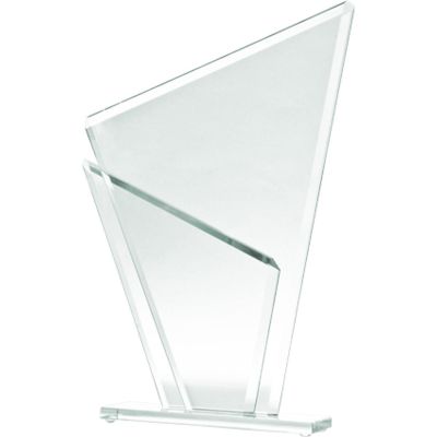 Glass trophy