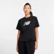 9. New Balance Sport Jersey Relaxed Logo W T-shirt WT43583BK