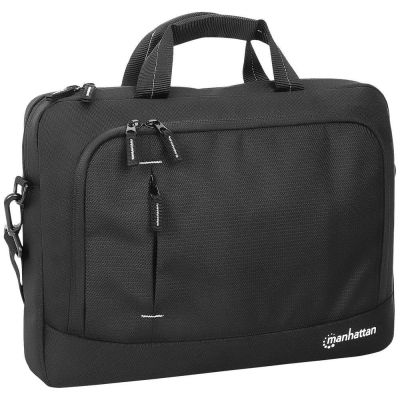 Manhattan 440363 Laptop Bag 35.8 cm (14.1") Messenger Case Black