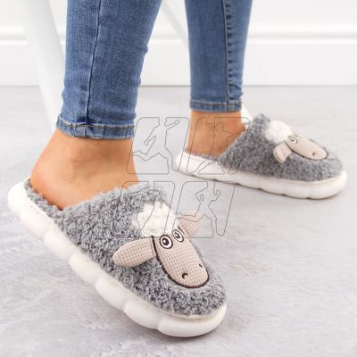 7. Filippo fur slippers with sheep W DK6683 PAW577A