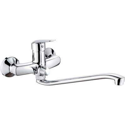 Wall-mounted washbasin tap with extended spout - hose connection BMO_056M 5908212083611