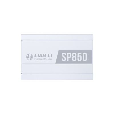 7. Lian Li SP850 V2 Gold Power Supply, Modular, ATX 3.1 - 850 Watt, White