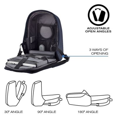 9. XD DESIGN ANTI-THEFT BACKPACK BOBBY HERO SMALL NAVY BLUE P/N: P705.705